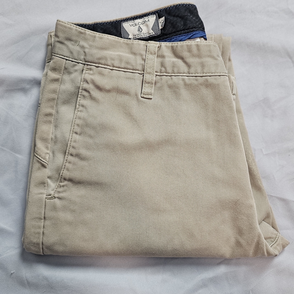 Volcom Men's Khaki Chinos